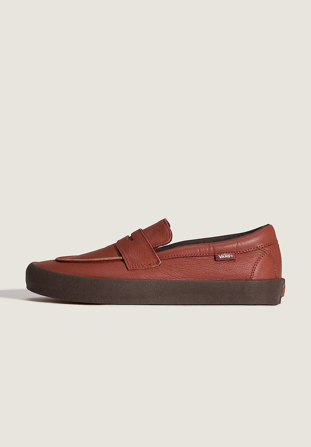 Skate Loafer rustbronze Vorderansicht