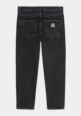Newel Pant (Cropped) blackstonewashed2 Rueckenansicht