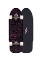 Arica High Performance Series Surfskate 33 black-pink Vorderansicht