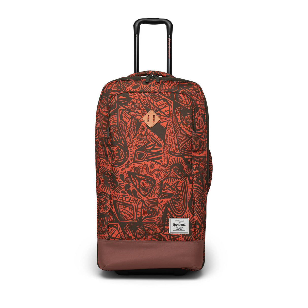 herschel backpack forest night Thomas Campbell Heritage Softshell Medium Luggage Herschel Bag in TC forest night-saddle brown – TITUS