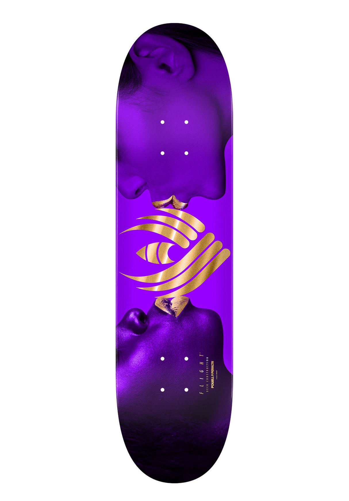 Flight Shape 243W K26-Kiss purple-gold foil Vorderansicht