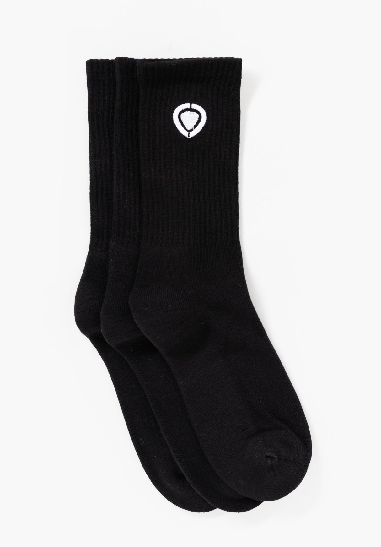 High Socks black-white Vorderansicht