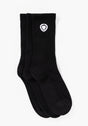 High Socks black-white Vorderansicht