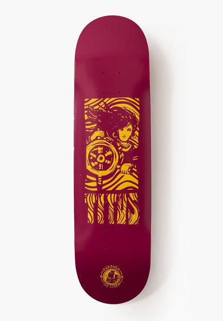 Through the Storm PIRATE darkmagenta Vorderansicht