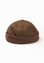 Docker Cap brown Vorderansicht