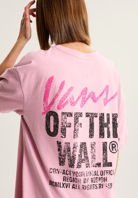 Lady Wall Outsized pinkdawn Rueckenansicht