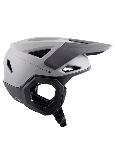 Prevention Mips Solid Color satin coal Rueckenansicht