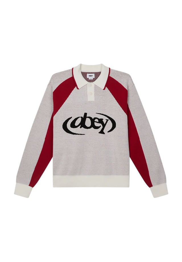 Soccer Polo white-multi Vorderansicht