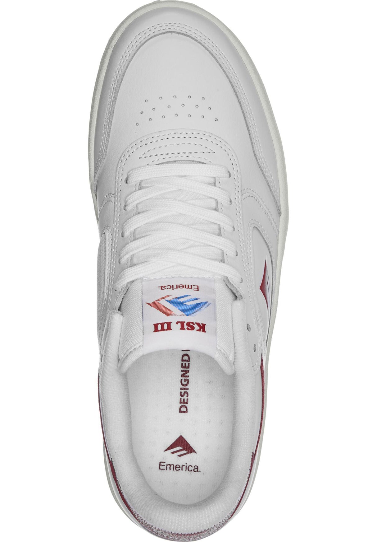 KSL III white-red Rueckenansicht