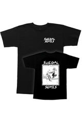 Suicidal Skates Pool Skater black-white Vorderansicht