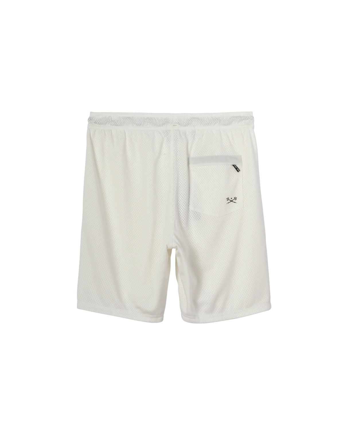No Sweat Mesh white Rueckenansicht