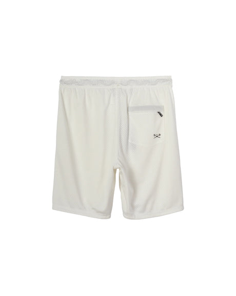 No Sweat Mesh white Rueckenansicht