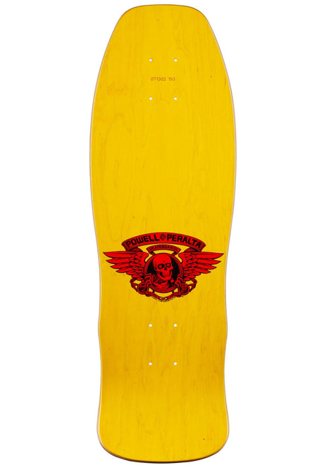 Per Welinder Nordic Skull red/yellow fade Rueckenansicht