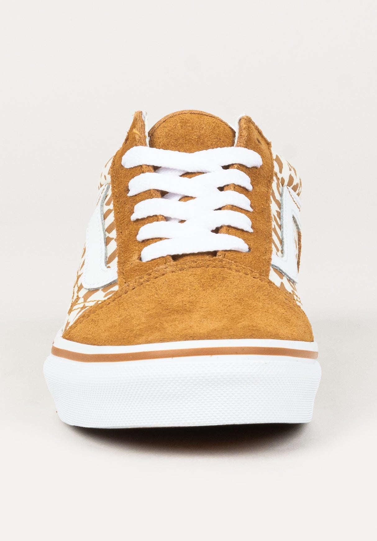 Old Skool Kids Girls leopard-popbrown-truewhite Rueckenansicht