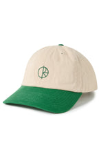 Sai Cap Stroke Logo ecru-green Vorderansicht