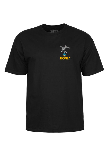Powell-Peralta Skateboard Skeleton II T-shirt black – Achteraanzicht