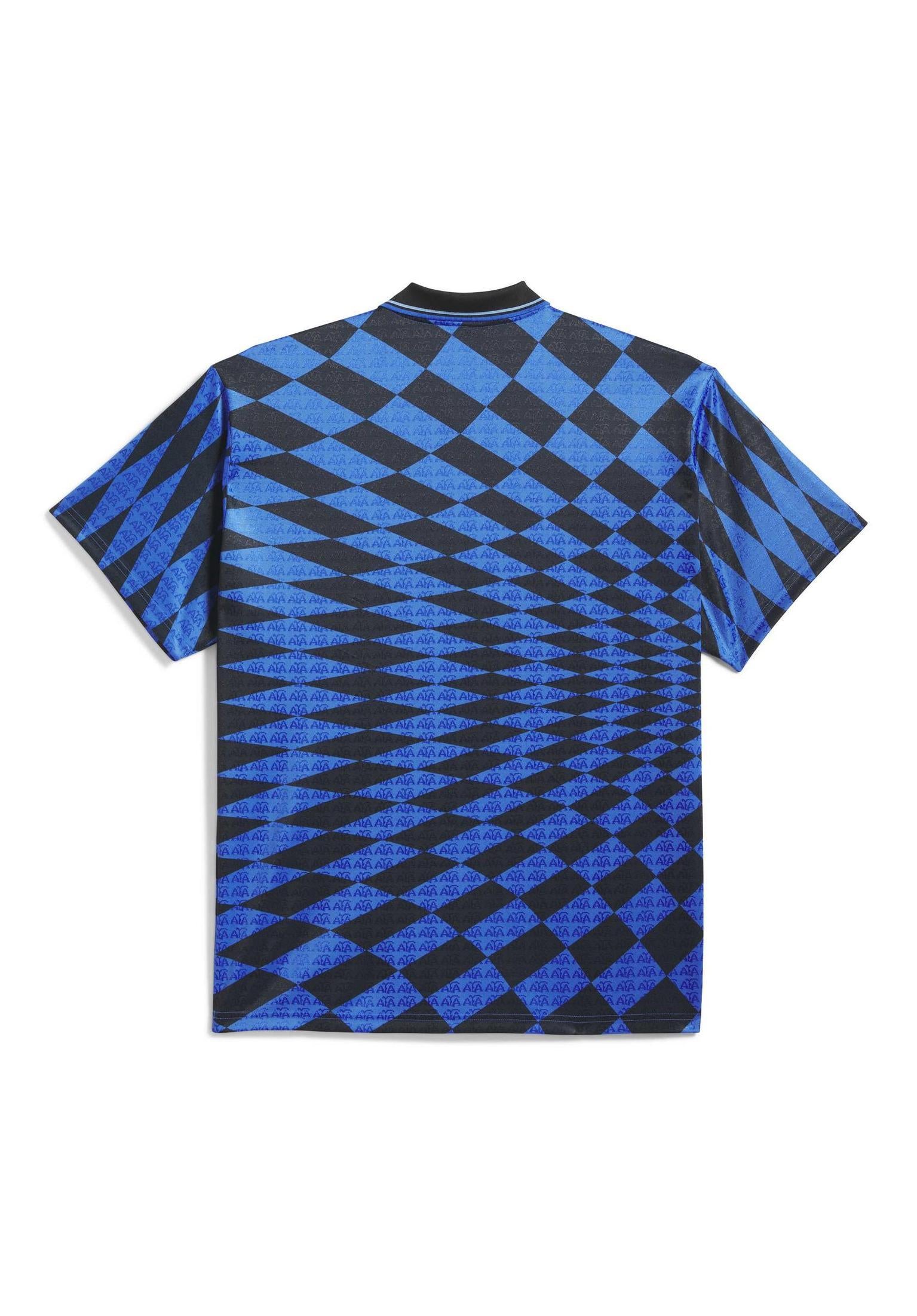 Thrasher x AFA Jersey adidas-skateboarding T-Shirt in black-blue