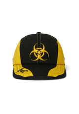 Sector Hat black-yellow Rueckenansicht
