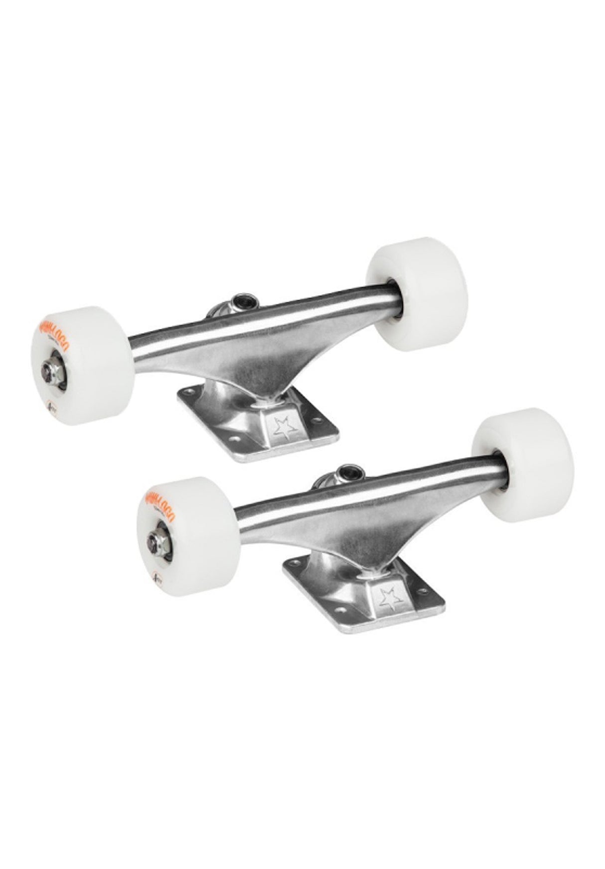 8.38 white AWOL Wheels 80A Set of 2 raw Vorderansicht