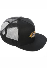 Wings Trucker black Closeup2
