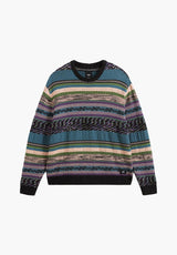 Boyer Crew Sweater black-stargazer Vorderansicht