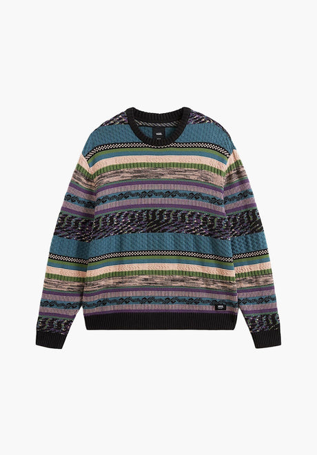 Boyer Crew Sweater black-stargazer Vorderansicht