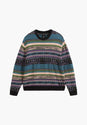 Boyer Crew Sweater black-stargazer Vorderansicht