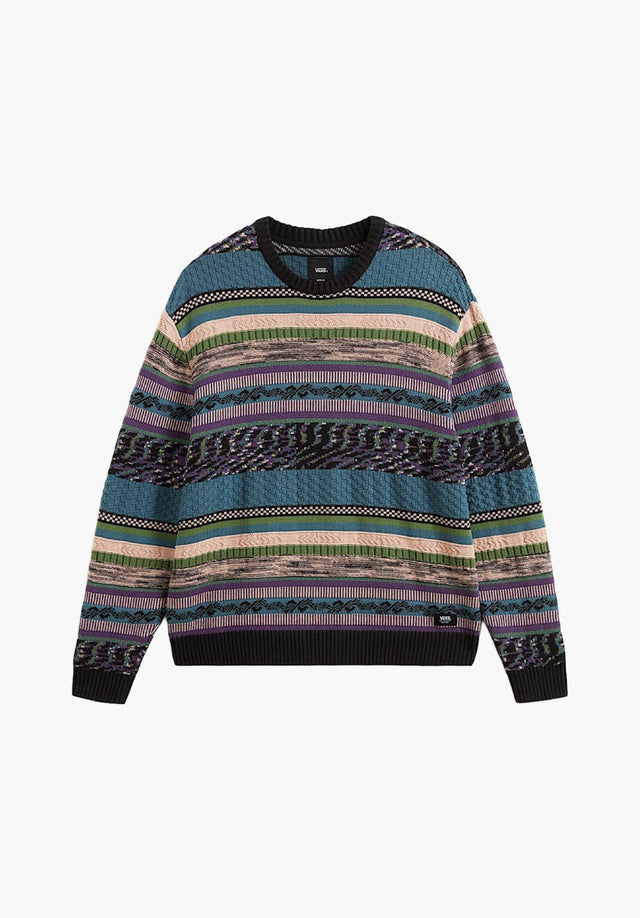 Boyer Crew Sweater black-stargazer Vorderansicht
