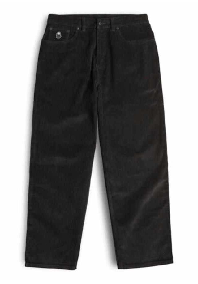 Biggerfoot Corduroy black Vorderansicht