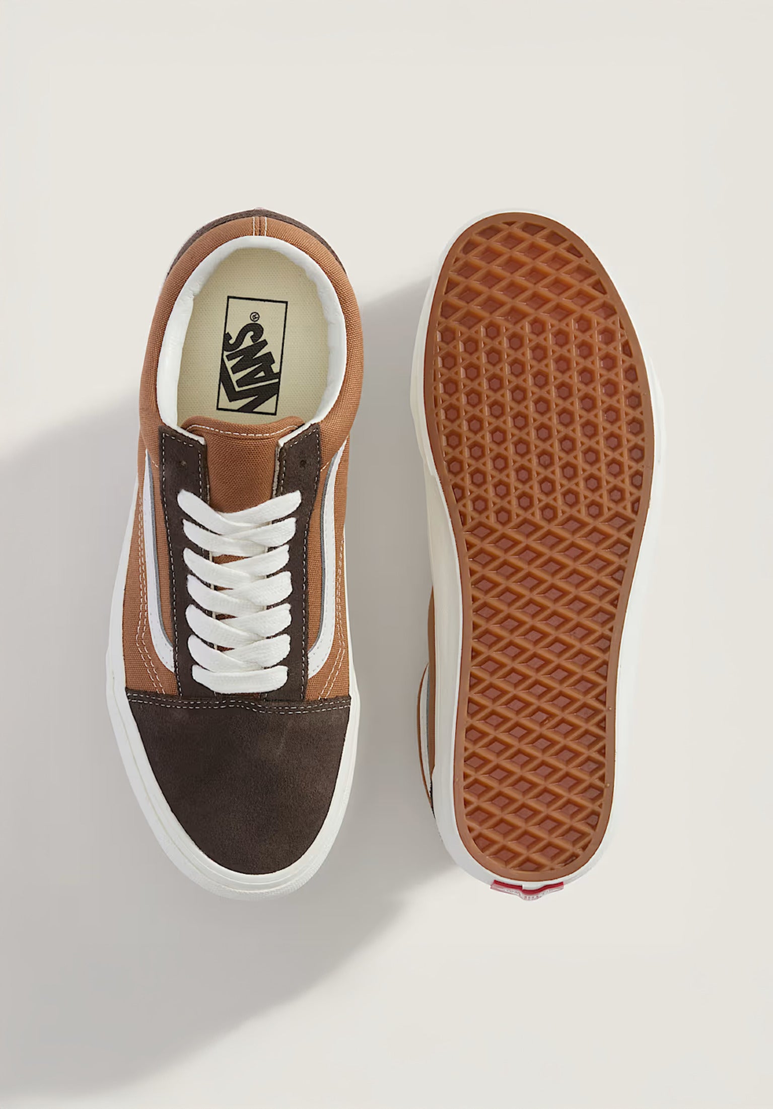Old Skool Vans Mens Shoes in 2tone-brown-brown for men – TITUS