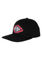 Scroll 2 5-Panel Mid Unstrucutred Snapback black Vorderansicht