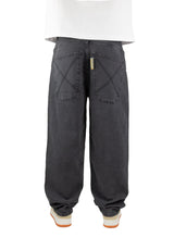 X-Tra Baggy Denim washedgrey Rueckenansicht