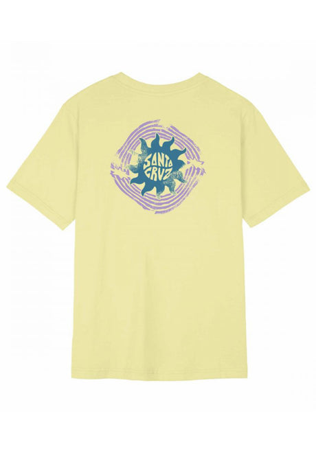 Santa-Cruz Sun Daze T-shirt celestialyellow – Vooraanzicht