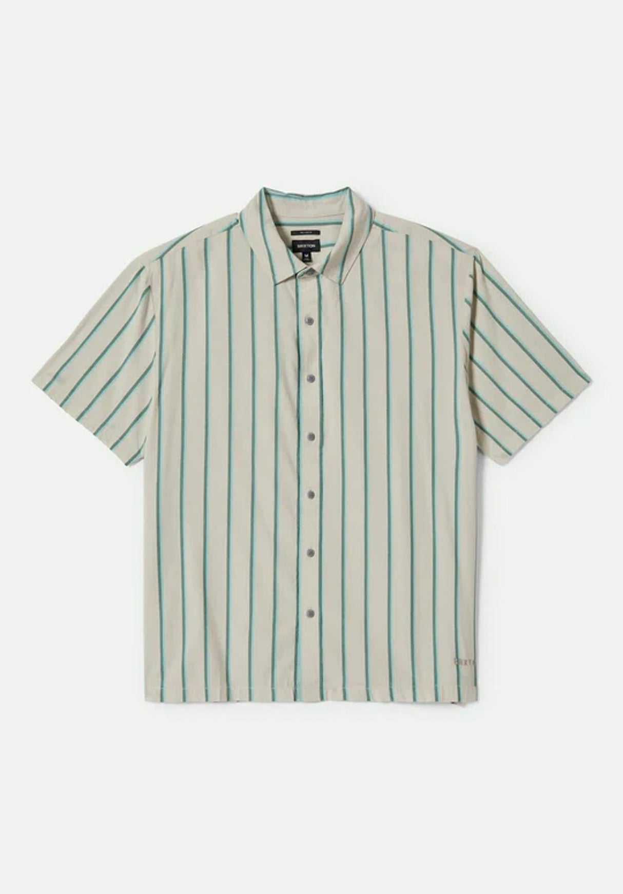 Cru Stripe beige-pineneedle-aquaticgreen Closeup1