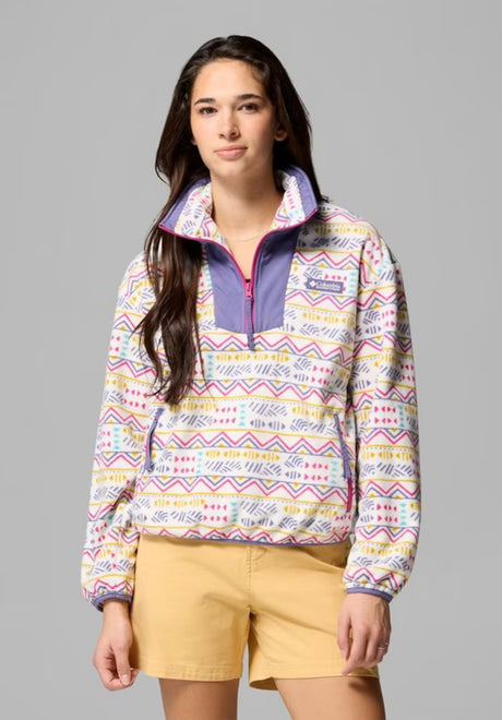 Sequoia Grove Printed Half Zip seasalt-horizons Vorderansicht