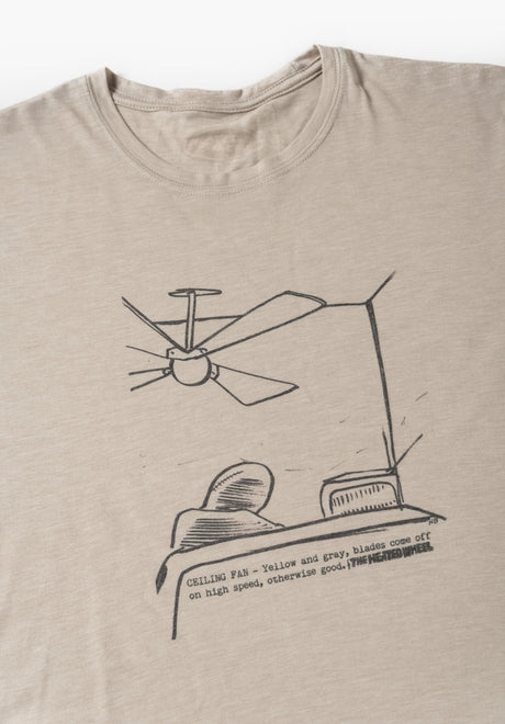 Fan For Sale silver Rueckenansicht