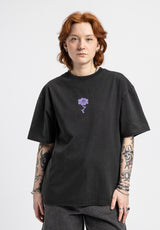 Angry Flower wmn blackfaded Rueckenansicht