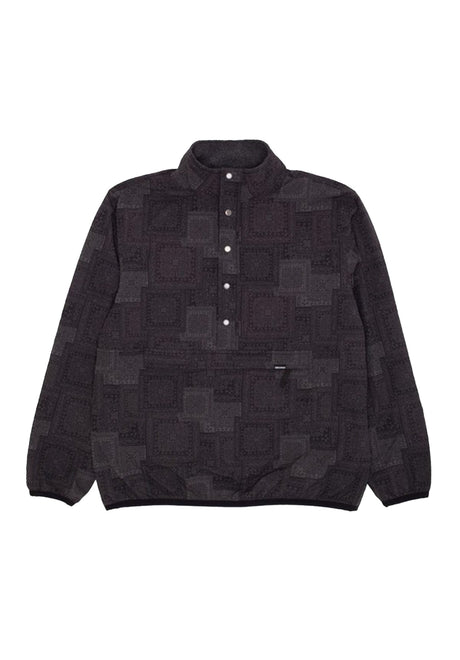 Reversible Polar Fleece black Vorderansicht