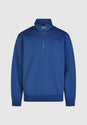 Ligull Classic Quarter Zip estateblue Vorderansicht