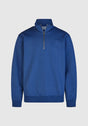 Ligull Classic Quarter Zip estateblue Vorderansicht