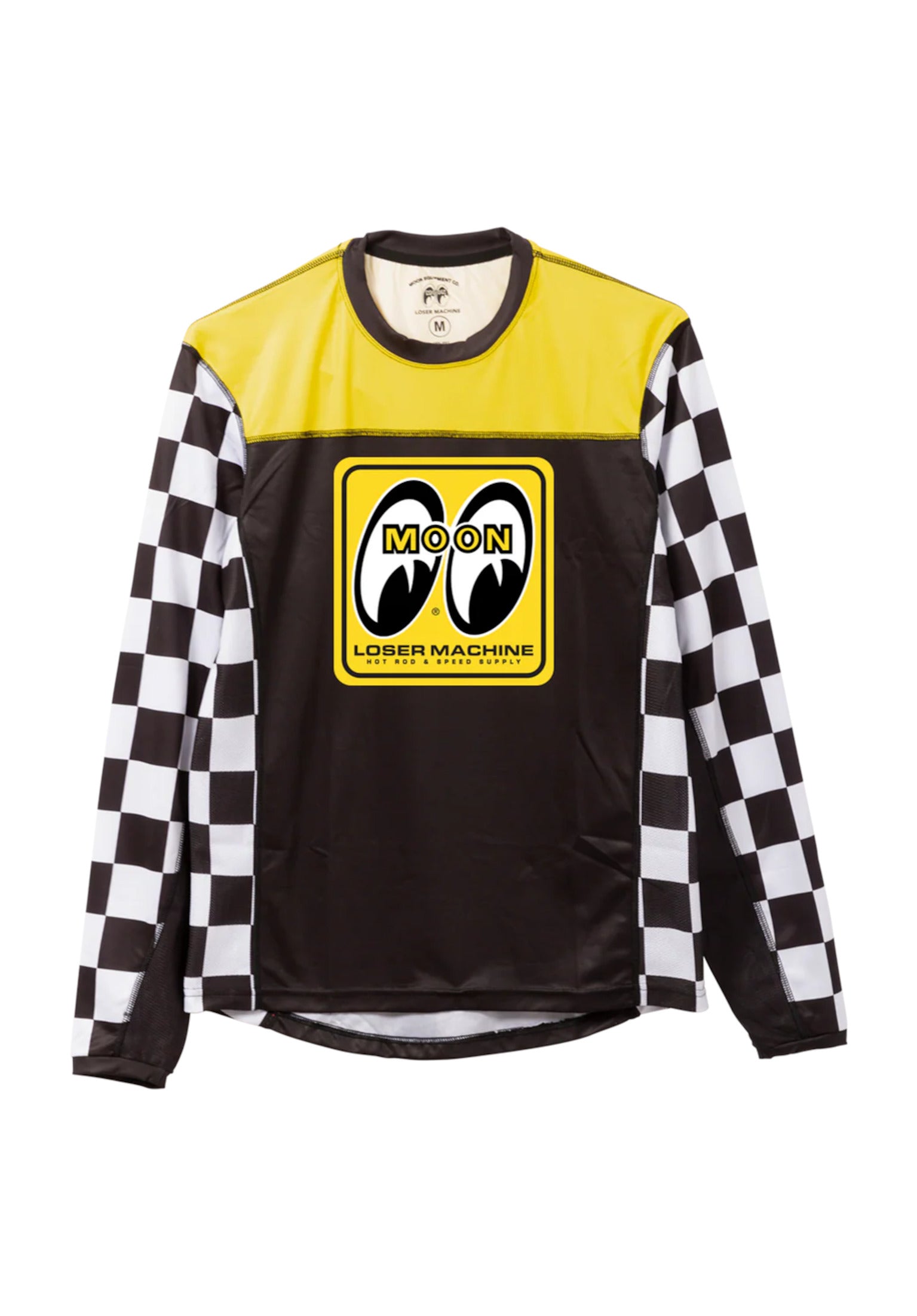 x Mooneyes Yokohama Jersey Loser-Machine Longsleeve in black
