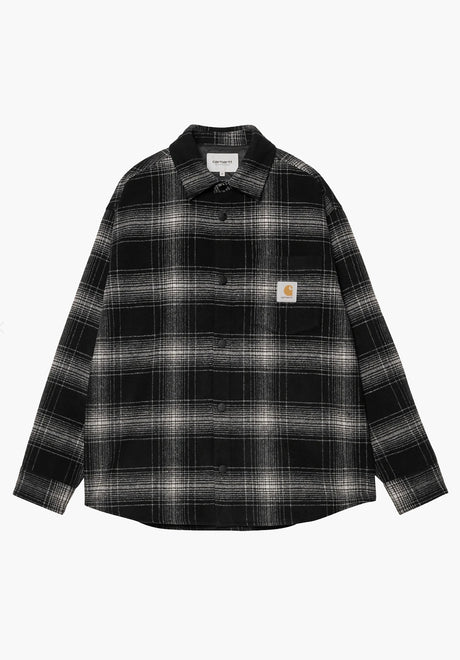 Brennan Shirt Jac blackwax Vorderansicht