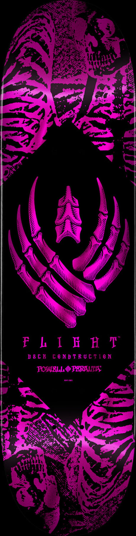 Flight Pro Shape 242 K26 Skeleton pink-foil Vorderansicht