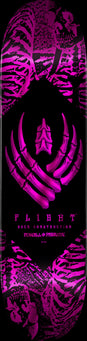 Flight Pro Shape 242 K26 Skeleton pink-foil Vorderansicht
