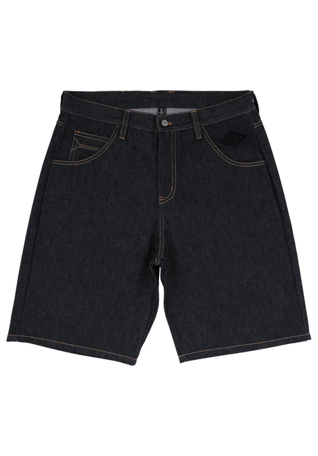 Independent Free On The Streets Shorts Short di jeans dark-indigo – Vista frontale