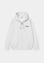 Runaway Sweat Jacket ashheather-malachitestonewashed Vorderansicht