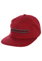 Bar Logo Snapback Unstructured burgundy Vorderansicht