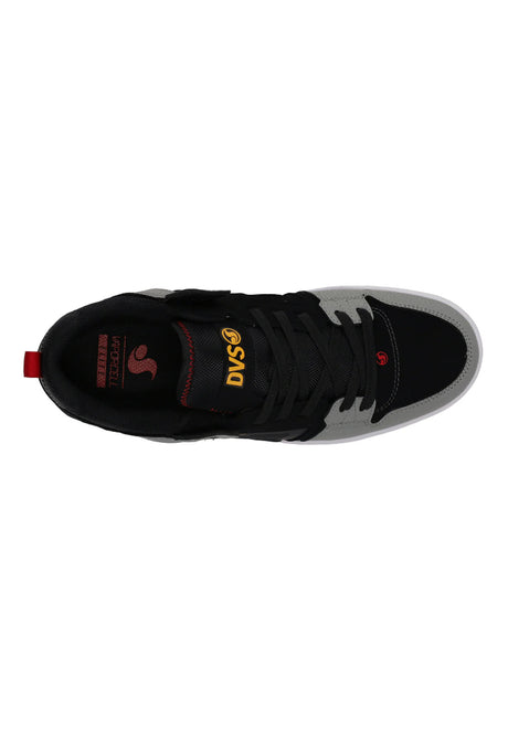 Comanche LT charcoal-black-gold-nubuck Closeup1