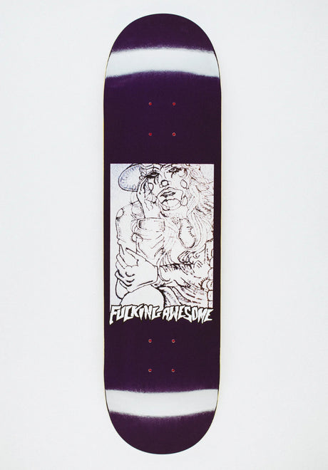 Lopez Mural Twin Tail purple Vorderansicht