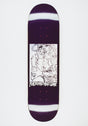 Lopez Mural Twin Tail purple Vorderansicht